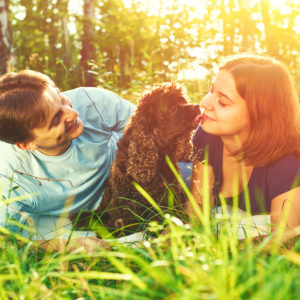 Sharing cuddles and kisses with a cute dog, could that make you sick?